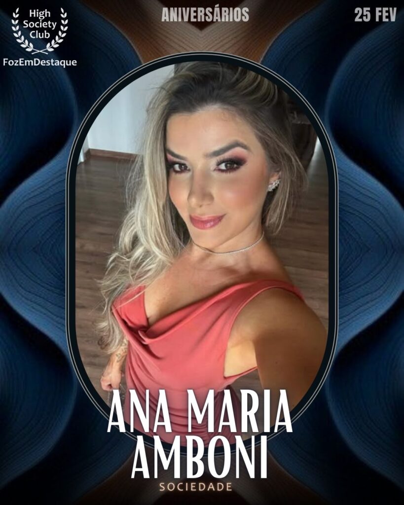 Ana Maria Amboni
Sociedade
