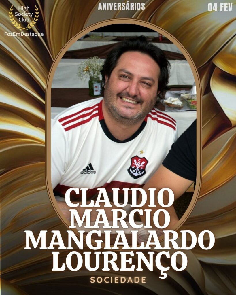 Claudio Marcio Mangialardo Lourenço
Sociedade

