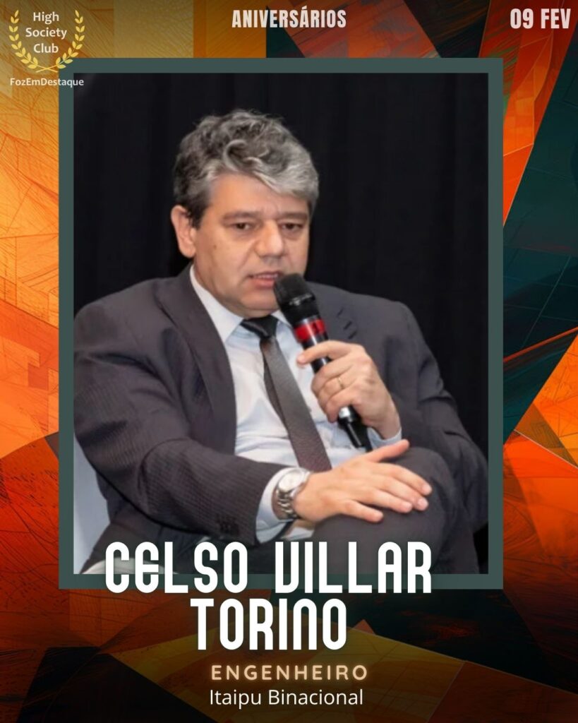 Celso Villar Torino
Engenheiro
Itaipu Binacional
AEFI
