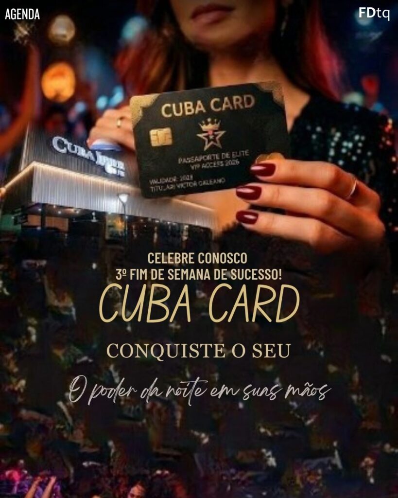 Cuba Card Cuba Libre 2026. 
Puerto Iguazu Argentina
Nicolas Domacinovic
Foz em Destaque
Balada na Argentina
Noite Trinacional