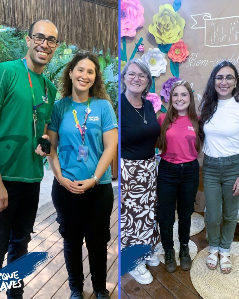 Parque das Aves Experiência 2026, Mathe8s do Marketing,
Bem Estar Animal
Melissca Correa
Carmel Croukamp
Anna-Sophie Helene Croukamp
Dra. Anna Croukamp
Foz em Destaque, FozEmDestaque