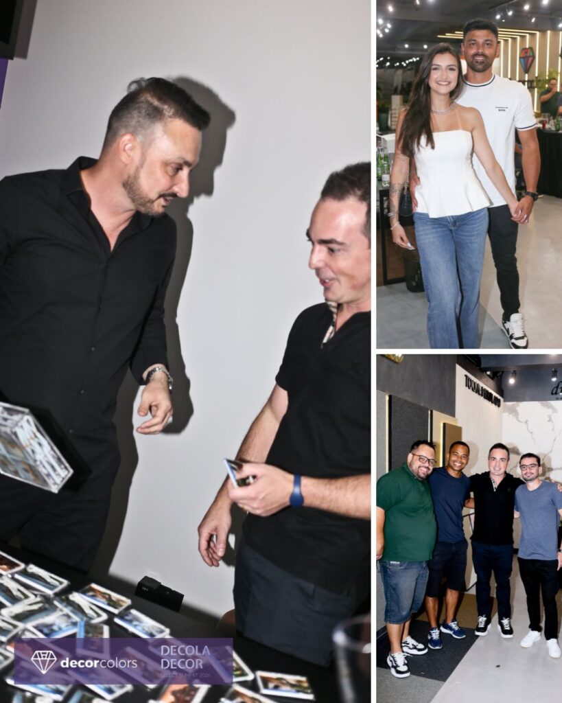 Decola Decor Select Summit 2026?
Sedenir Dorneles
Leonardo Arruda e as mentorias de João Appolinário em Foz.
Decor Colors Foz 2026 