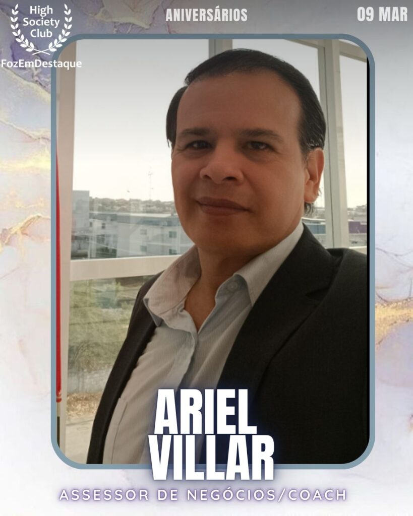 Aniversários HighSocietyClub FozEmDestaque 09-03-2026