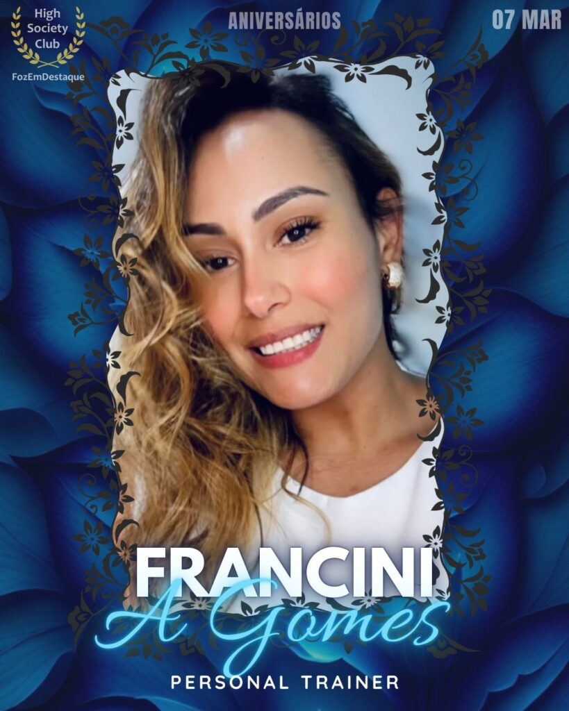 Francini A Gomes
Personal Trainer
