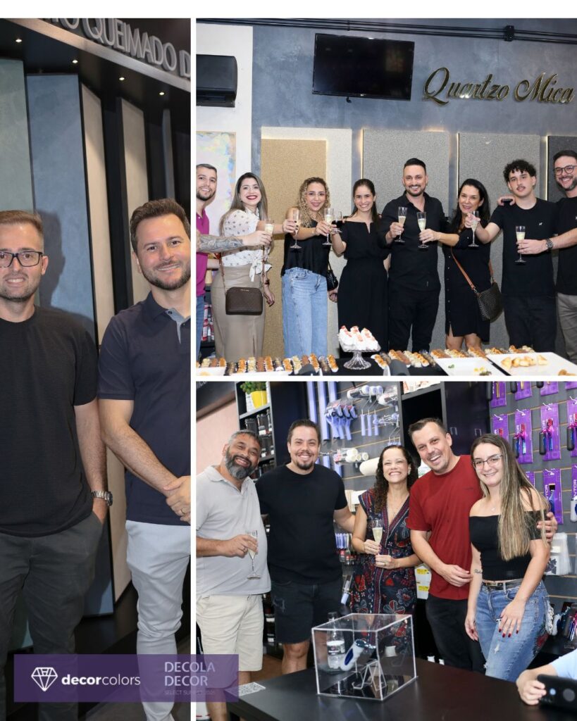 Decola Decor Select Summit 2026?
Sedenir Dorneles
Leonardo Arruda e as mentorias de João Appolinário em Foz.
Decor Colors Foz 2026 
