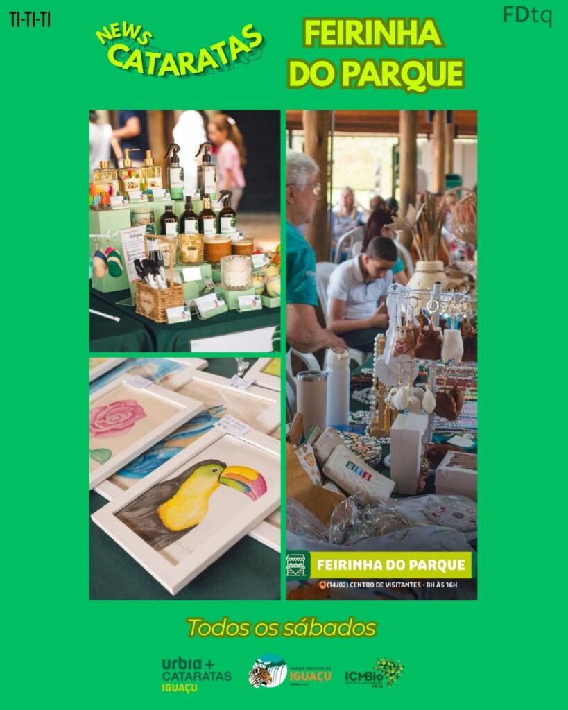 Feirinha do Parque Nacional do Iguaçu
Urbia Cataratas
Mário Macedo Junior
Foz em Destaque
FozEmDestaque