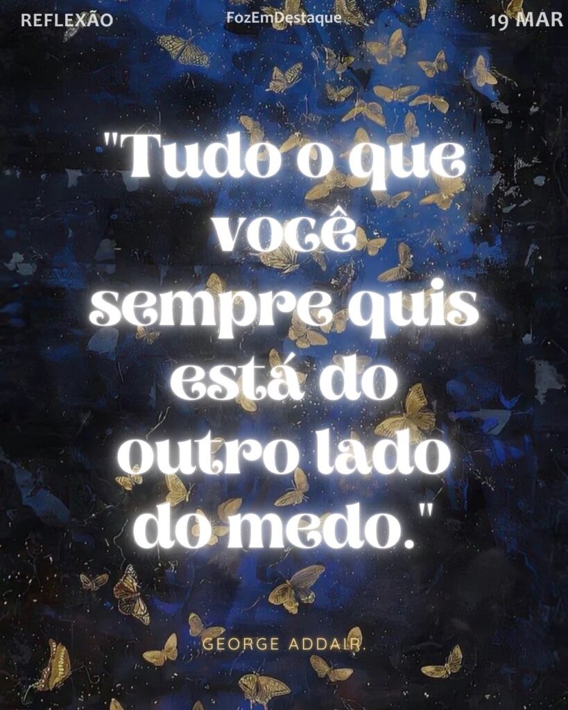 Superar Medo George Addair 2026