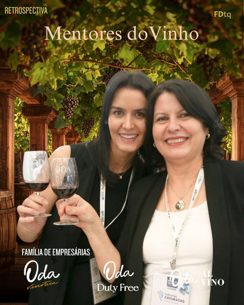 Grupo ODA Mentores do Vinho
Oda Duty Free
Oda Vinoteca 
Oda Duty Free
Oda Vinhoteca
Gisela Viana
Liliam Zakidalski
Foz em Destaque
FozEmDestaque
