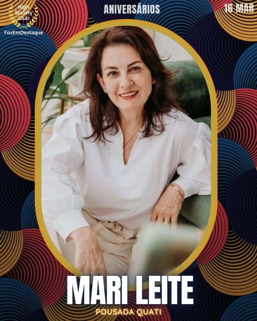 Aniversários HighSocietyClub FozEmDestaque 16-03-2026