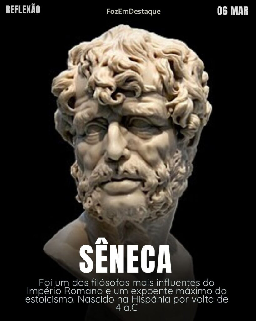 "A maior parte da vida é uma reflexão das escolhas que fazemos. Se você quer um resultado diferente, escolha você ser a mudança que o mundo ainda não viu." Sêneca
Escolha Consciente Sêneca 2026