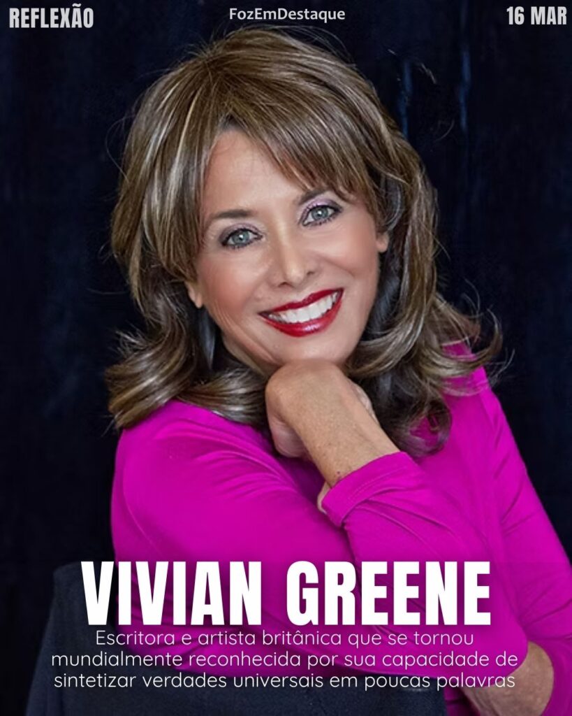 Resiliência e Felicidade 2026
"A vida não é sobre esperar a tempestade passar, é sobre aprender a dançar na chuva." - Vivian Greene
Foz em Destaque - Reflexão Diiária
26 de março
