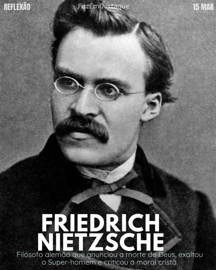 "O que não provoca minha morte faz com que eu fique mais forte."  – Friedrich Nietzsche
Reflexão Foz em Destaque
Resiliência de Nietzsche 2026