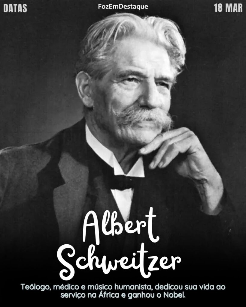 Vitalidade Interior Albert Schweitzer