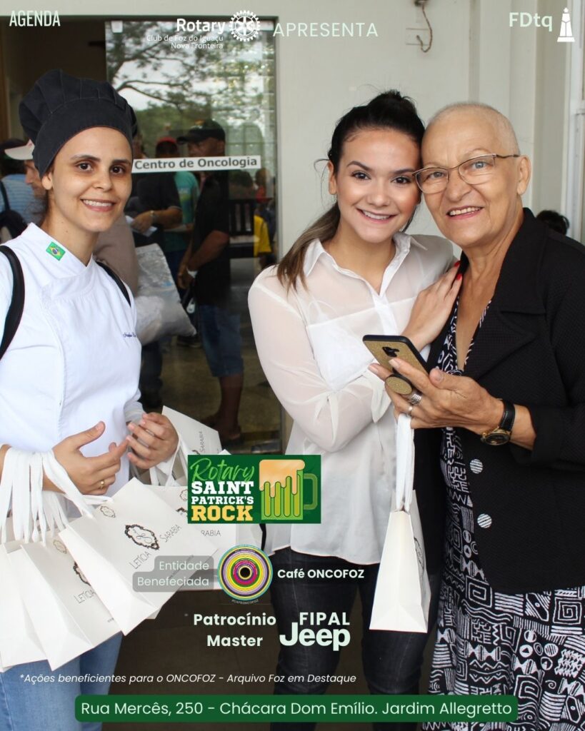 Rock e Solidariedade! Rock, chopp e solidariedade no Jardim Allegretto. Toda a renda será revertida para o Café OncoFoz (HMCC). Garanta seu ingresso!