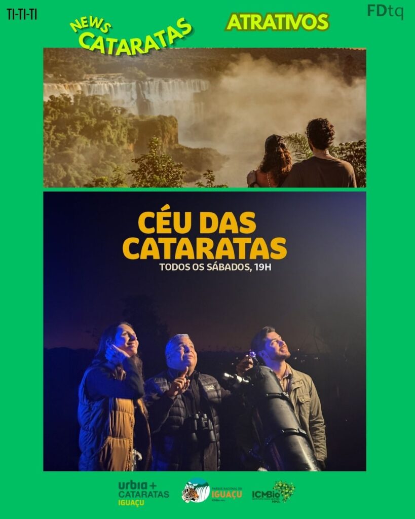 Céu das Cataratas
Feirinha do Parque Nacional do Iguaçu
Urbia Cataratas
Mário Macedo Junior
Foz em Destaque
FozEmDestaque