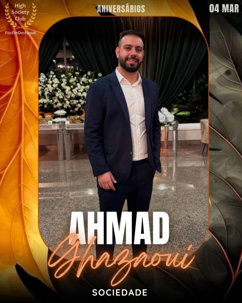 Ahmad Ghazaoui
Sociedade
