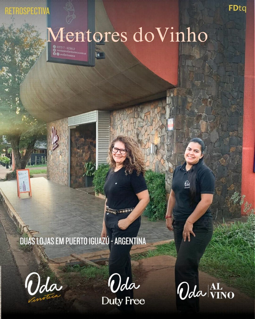 Grupo ODA Mentores do Vinho
Oda Duty Free
Oda Vinoteca 
Oda Duty Free
Oda Vinhoteca
Gisela Viana
Liliam Zakidalski
Foz em Destaque
FozEmDestaque