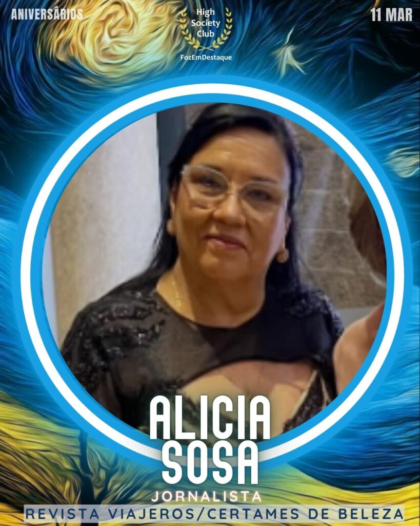 Aniversários HighSocietyClub FozEmDestaque 11-03-2026