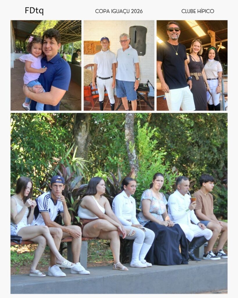 Clube Hípico Foz
Veraldo Barbiero - DIRETOR PRESIDENTE
LEILA CALEGARI VICE DIRETORA HIPICA
AMANDA LOURENÇO - CONSELHO CONSULTIVO - DIRETORA DE SALTO
Albert Hellman - PRESIDENTE DO JURI 
CRIS AMORIM - CLUBE HÍPICA FOZ
GIOVANA ANGELOTI TEIXEIRA - CAMPEÃ
KATHLEEN - INSTRUTORA KAROL BERNARDES
ÉRICA MEIRELLES - DIRETORA FINANCEIRA