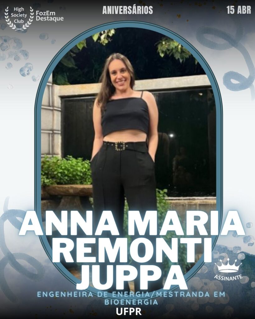 Aniversários HighSocietyClub FozEmdestaque 15-04-2026