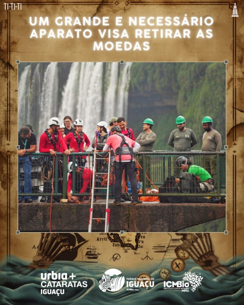 Mário Macedo Junio.
Ceo Urbia Cataratas
Colheta de Moedas
Não Jogue Moedas
Moedas Cataratas Iguaçu