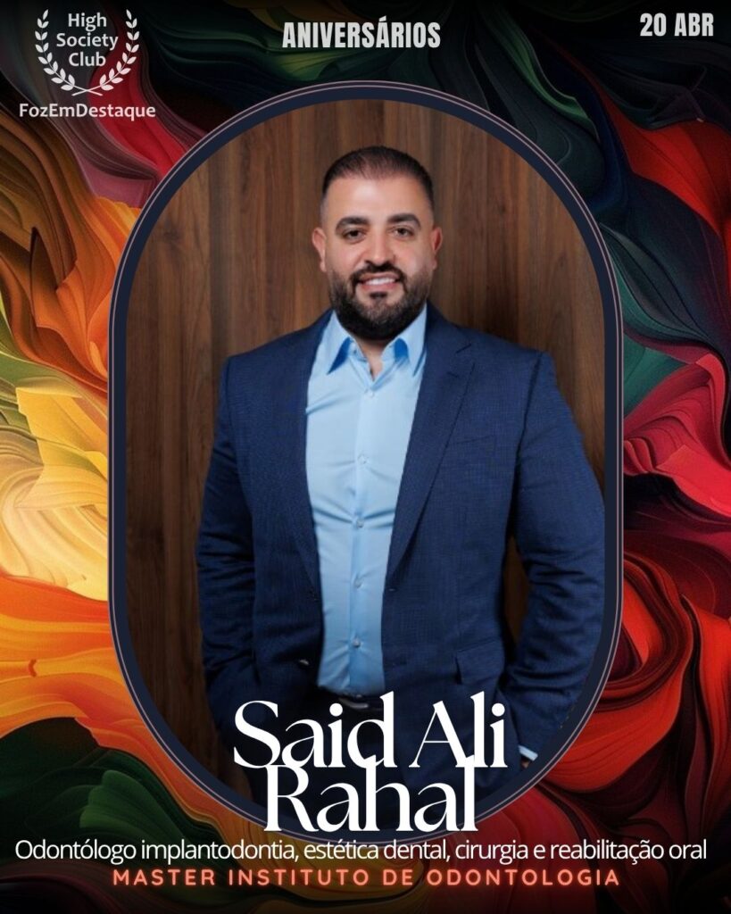 Aniversários HighSocietyClub FozEmDestaque 20-04-2026