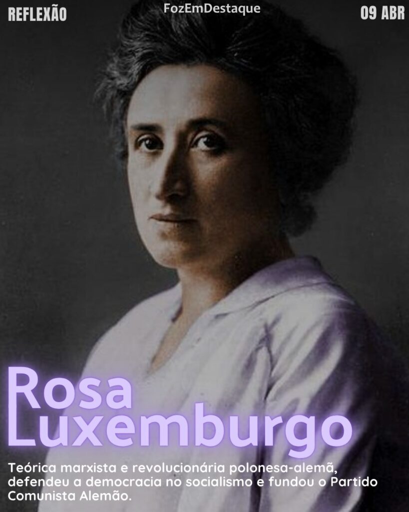 Reflexão Rosa Luxemburgo 2026