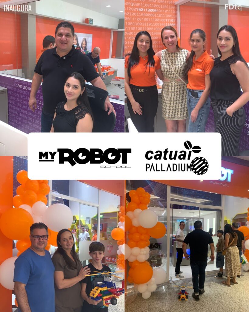 My Robot School Foz
CINTHIA PANIGUA
ODAIR FASTRONI
IGOR CARDIA
NATI MATTIELO
Shopping Catuaí Palladium