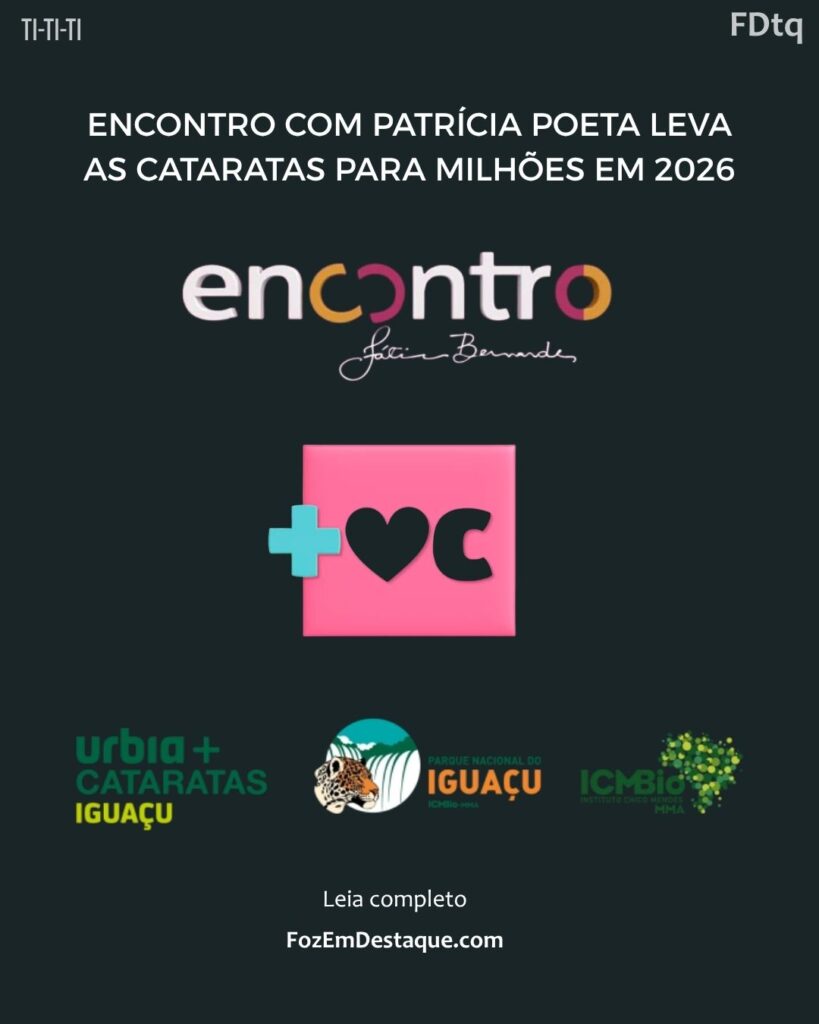 Cataratas do Iguaçu na TV Globo: Patrícia Poeta e Emoção 2026 🌊
Mario Macedo Junior
Cataratas do Iguaçu
Urbia Cataratas
Urbia+